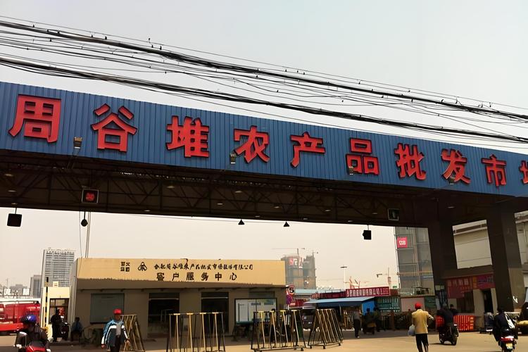 2024年5月10日,安徽合肥周谷堆农产品批发市场蔬菜价格整体稳定,部分